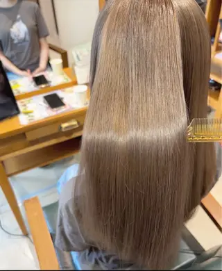 ロング カラー 透明感カラー/ 髪質改善笹沼　陸矢のヘアスタイル