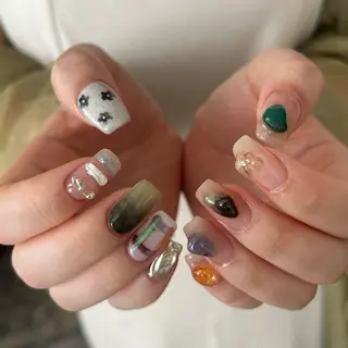 ネイル nail salon O (en)所属・vegh. nail/阿波座のネイルデザイン