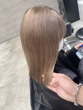 セミロング saho .のヘアスタイル