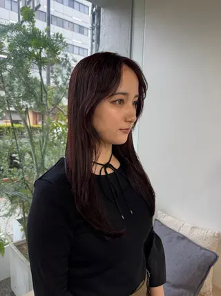 カラー TSUBAME HAIR所属・Yuzu .のヘアスタイル