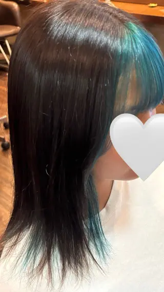 カラー 前田 つかさのヘアスタイル