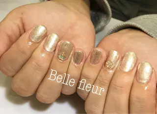 ショート ネイル Belle fleurのネイルデザイン