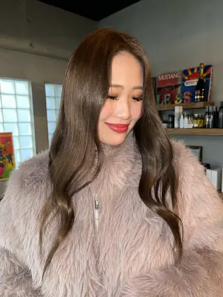 ロング カラー BLESS所属・sawahata mariaのヘアスタイル
