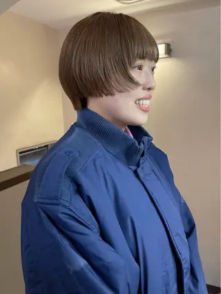 ショート 安部佑哉/ハイトーン /レイヤー/グランジのヘアスタイル