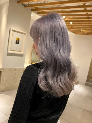 カラー ate.所属・ate. kaoriのヘアスタイル