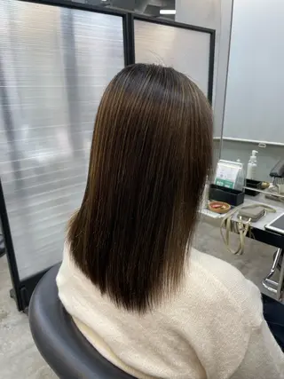 セミロング メンズ指名多数✂︎ 松本明日翔のヘアスタイル