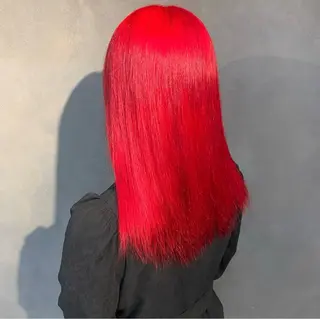 セミロング ❤️‍🔥シールエク ＋カラー京❤️‍🔥のヘアスタイル