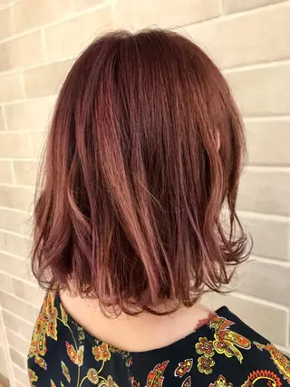 ショート カラー 艶髪カラー&ウルフ フルカワ ヒロズミのヘアスタイル