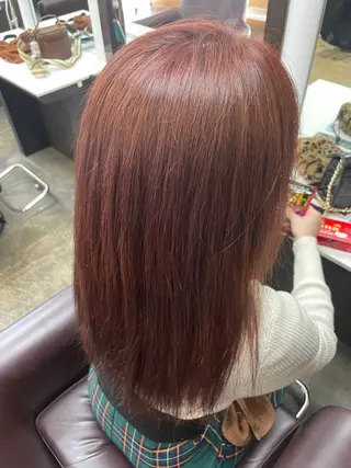 ロング カラー 加嶋 ケイのヘアスタイル