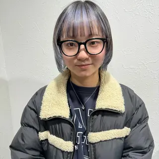 ショート カラー IwAsh  大和駅店所属・shiho .のヘアスタイル