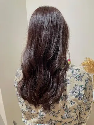 ロング カラー 🦢透明感カラー ayaka🌹のヘアスタイル