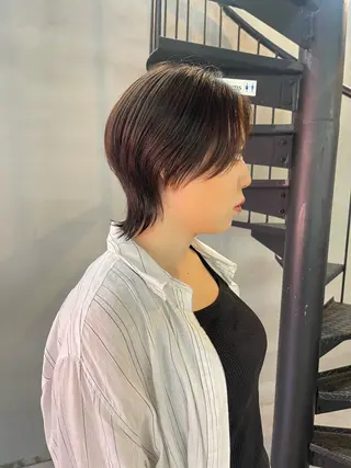 ショート 柏 ウルフ/レイヤー 田中佐和🐺のヘアスタイル