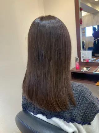 ロング MOLLASALON 浅香山店所属・ツジ モモカのヘアスタイル