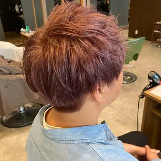 カラー メンズ 松本 直也のヘアスタイル