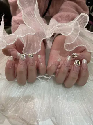 ネイル るか/透明感 カラー/アレンジのヘアスタイル