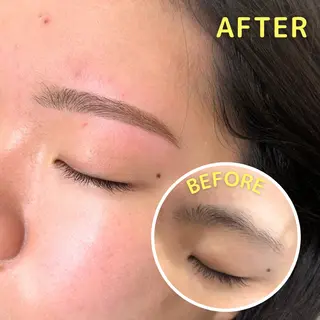 アイブロウ HAIR&MAKE POSH 日暮里のネイルデザイン