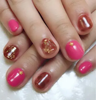 ネイル ラウバイマノマノ なかざとのネイルデザイン