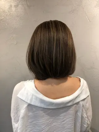 ショート カラー Bei Licoldo.Atole  ベイリコルド アトリ所属・ブリーチ、縮毛 髪質改善　宮城一真のヘアスタイル