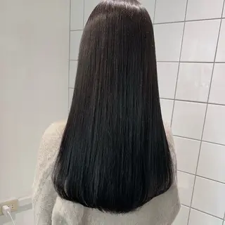 ロング カラー 韓国レイヤー🕊️ 柔らかベージュ🧸のヘアスタイル