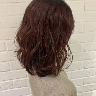 ミディアム カラー 🎈馬場佑馬/ スパイラルパーマ🎈のヘアスタイル