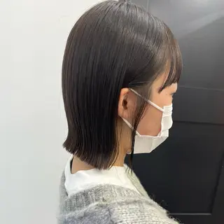 ショート カラー パーマ ヘアアレンジ メンズ キッズ ネイル マツエク・マツパ アイブロウ 横浜Bob美容師🤎 ERINAのヘアスタイル