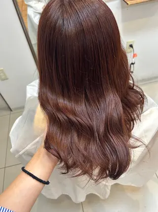 ミディアム 阪田 真奈未のヘアスタイル