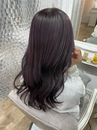 ロング カラー ヘアアレンジ 酸性縮毛矯正 梅田茶屋町 Juriのヘアスタイル