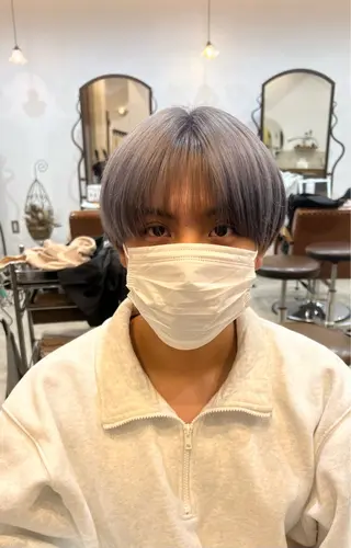 ショート カラー メンズ カット特化型 美容師/栗本のヘアスタイル