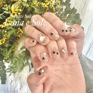 ロング ネイル Luna e  Soleのネイルデザイン