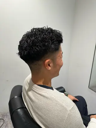 メンズ Mio｜ぱつっとボブ ｜髪質改善ストレートのヘアスタイル