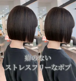 ショート 縮毛矯正/韓国ヘア /ブリーチ/柴山のヘアスタイル