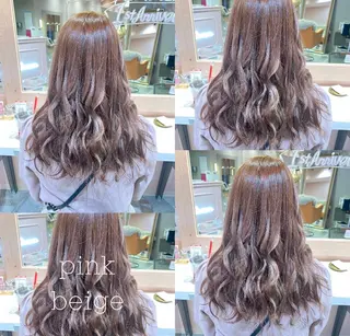 セミロング カラー パーマ ヘアアレンジ メンズ RIYA❤︎ Aujuaソムリエのヘアスタイル