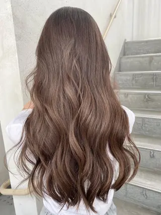 セミロング カラー ✂️大門 巧✂️ LAFF難波店のヘアスタイル