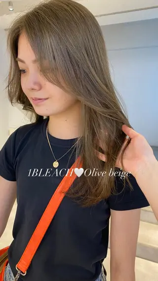 ロング 🐈⬛韓国ヘア カノン♥️のヘアスタイル