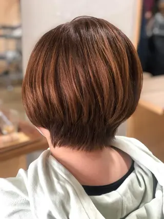 ショート 國次 夕貴のヘアスタイル