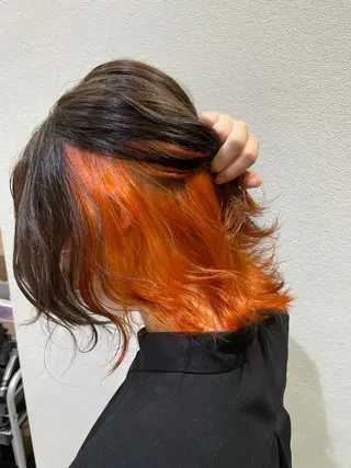 ミディアム カラー ✨武内凌太✨ 複雑履歴/ムラ修正のヘアスタイル