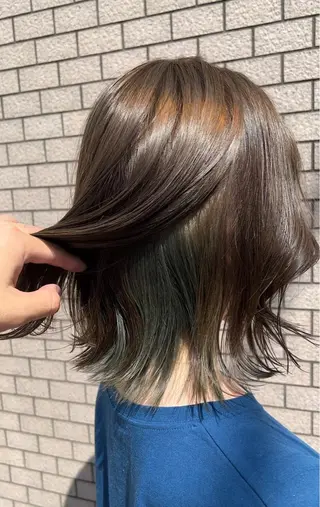 ショート カラー 透明感カラー/ ダブルカラー /ソラのヘアスタイル