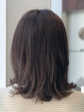 ミディアム WISTERIA P LUS1 ikumiのヘアスタイル
