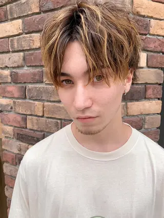 ショート メンズ 【代表】 高瀬慎也/縮毛矯正のヘアスタイル