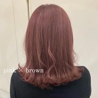 ミディアム カラー インナーカラー☆ 香西茉奈のヘアスタイル