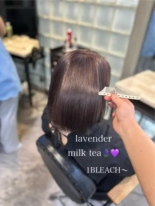 ショート 🌷ブリーチ縮毛矯正 /mina🌷のヘアスタイル