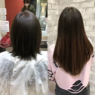 ロング カラー 秋山 幸太のヘアスタイル