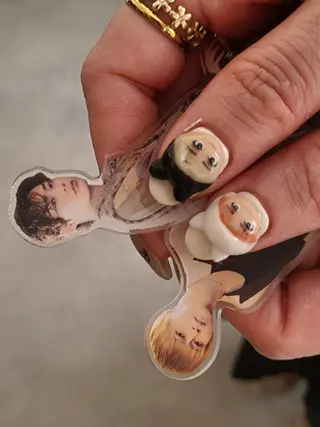 ネイル 3dパーツ/流行り 👧shushu❤️のネイルデザイン