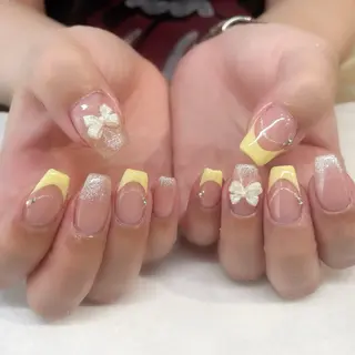 ネイル 🌈🐰 saki. m 🐰🌈のネイルデザイン