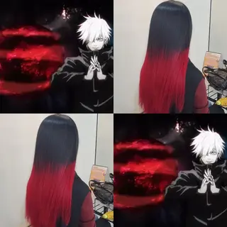 カラー ロング 🌈札幌派手髪🌈 Fave ユウキ🤞のヘアスタイル