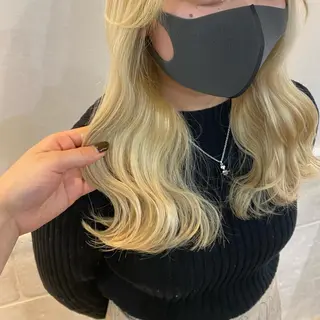 ロング Rinka/梅田/ 透け感カラー🤎のヘアスタイル