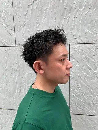 パーマ メンズ シャドウパーマ/ メンズ/KENTAのヘアスタイル