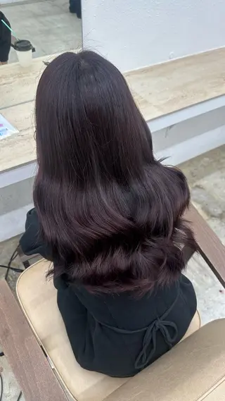 ロング カラー 🩷ブリーチなし韓国 へア🩷HARUKAのヘアスタイル