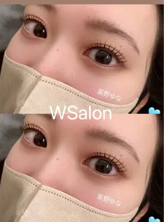 マツエク・マツパ W salon アイラッシュのマツエク・マツパデザイン
