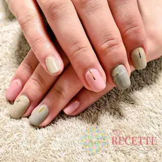 ネイル recette-ルセット-(美容室H.A.Co内)所属・OISHI .Aのネイルデザイン